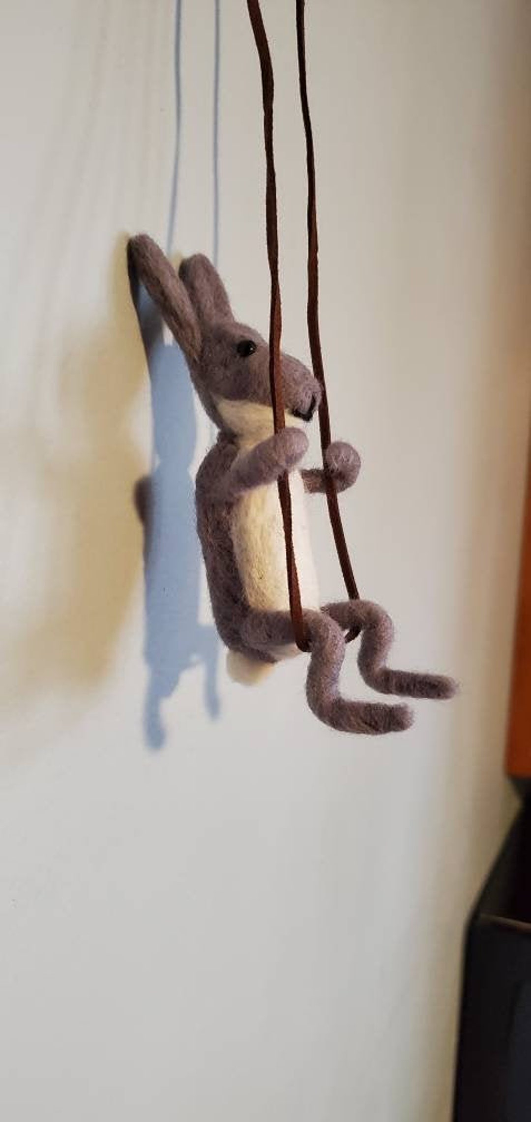Felted Rabbit Riding Felted Rabbit - Etsy