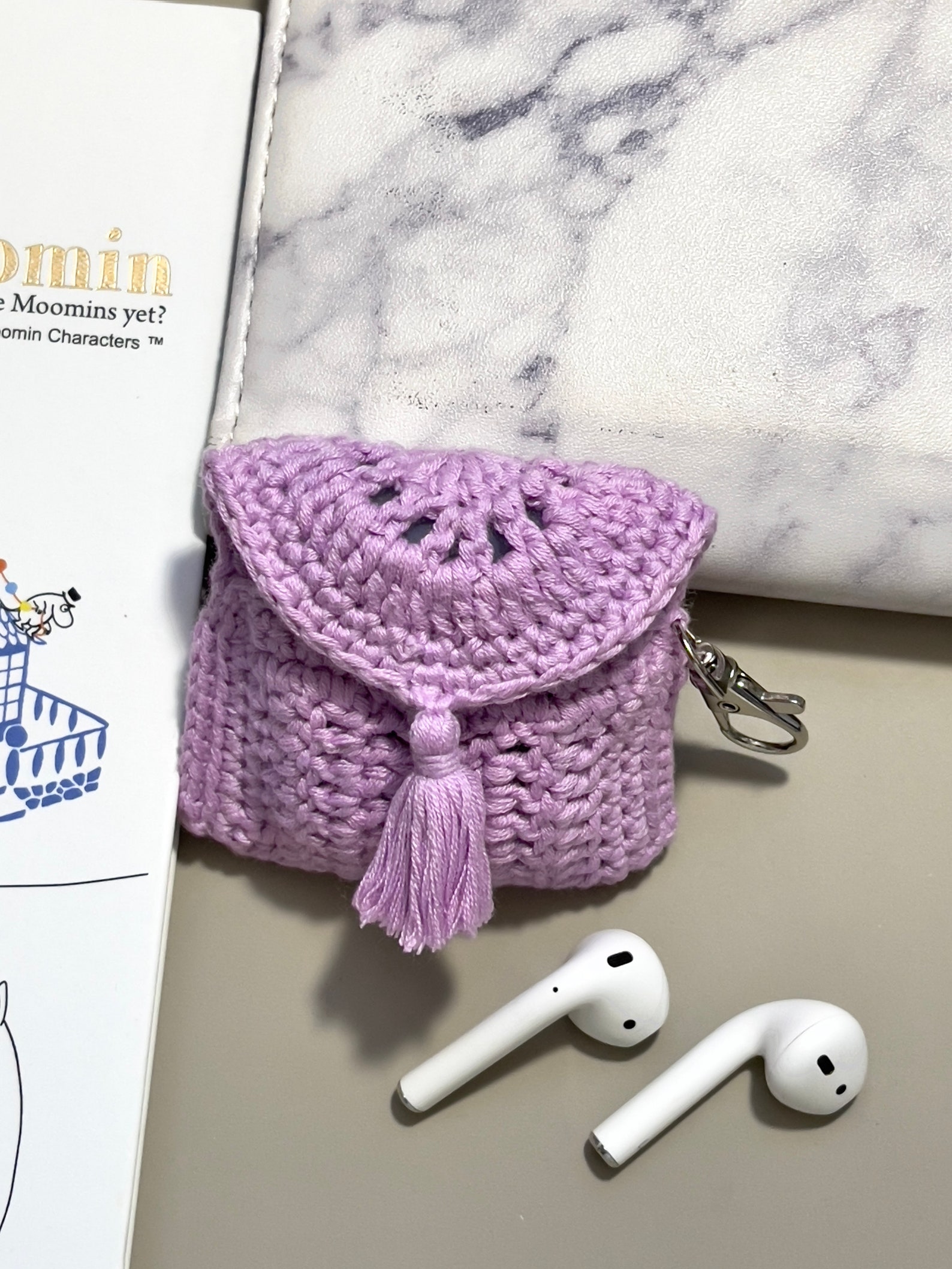 Airpods 1/2 Airpods Pro Case Crochet Airpods Pouch Etsy