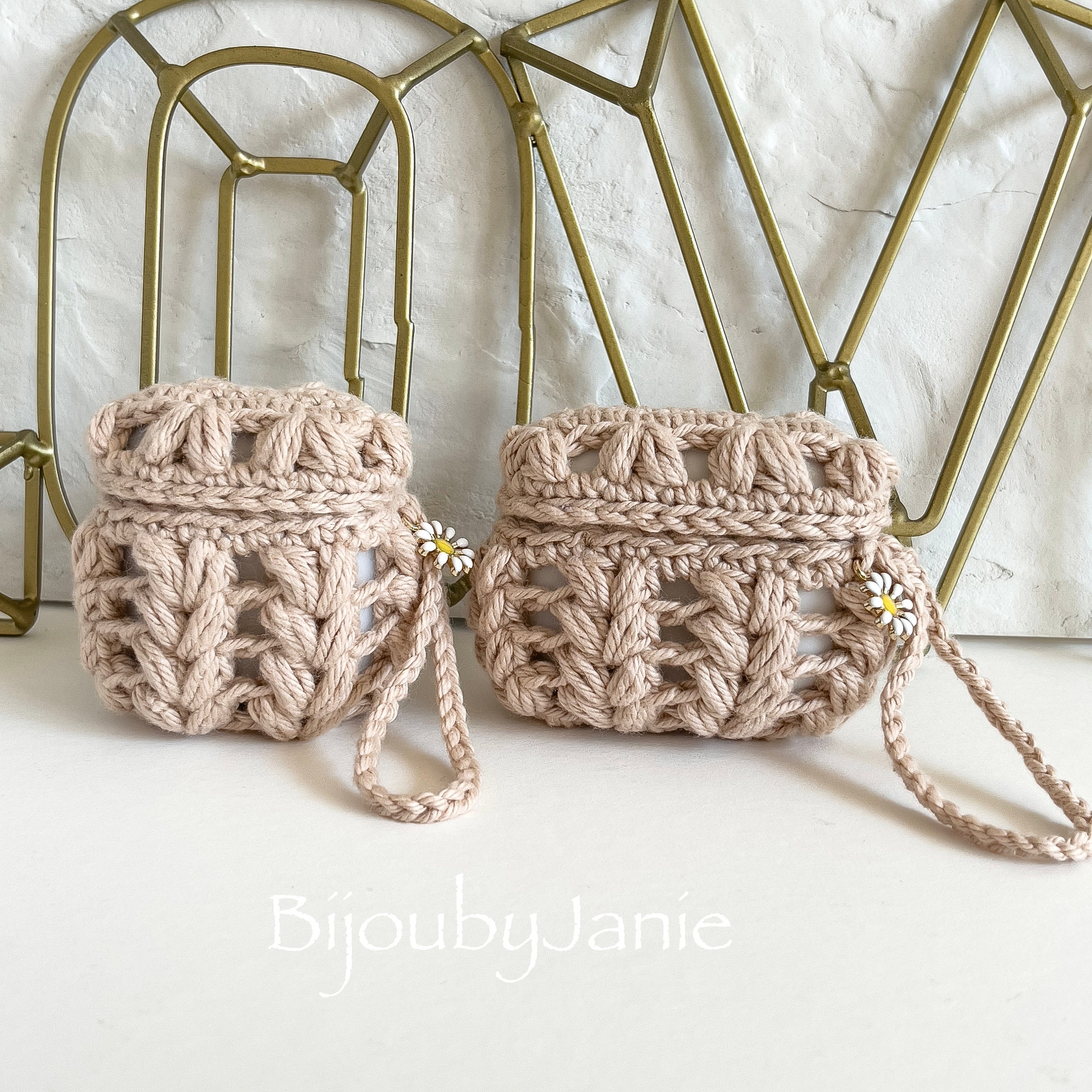 Airpod Case Airpods Pro Case Crochet Heart Airpod Case Cute Etsy