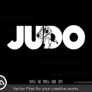 Judo SVG file  silhouette - judo svg, martial arts svg, mma svg, wrestling svg, jiujitsu svg, png, vector for lovers