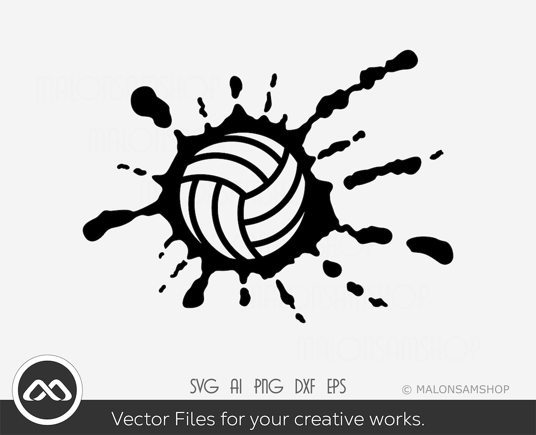 Volleyball Exploding Svg This item is unavailable - Etsy