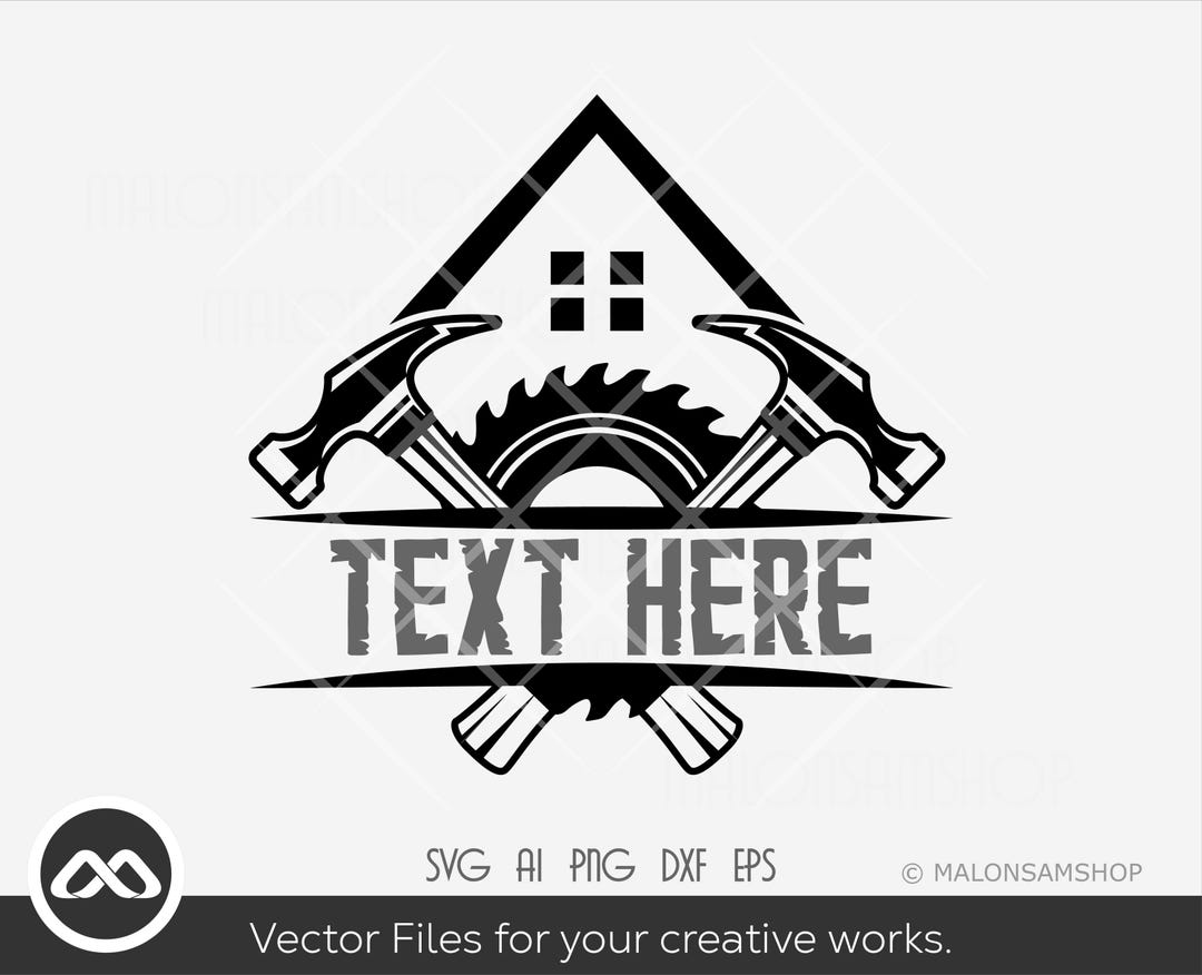 Carpenter SVG Logo - Carpenter Svg, Builder Svg, Handyman Svg ...