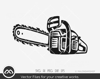 Chain saw SVG file, Logger Svg, outdoors Trees, Lumberjack, Vector, Clipart, Cut files, Woods, Chainsaw Cutting file, Png
