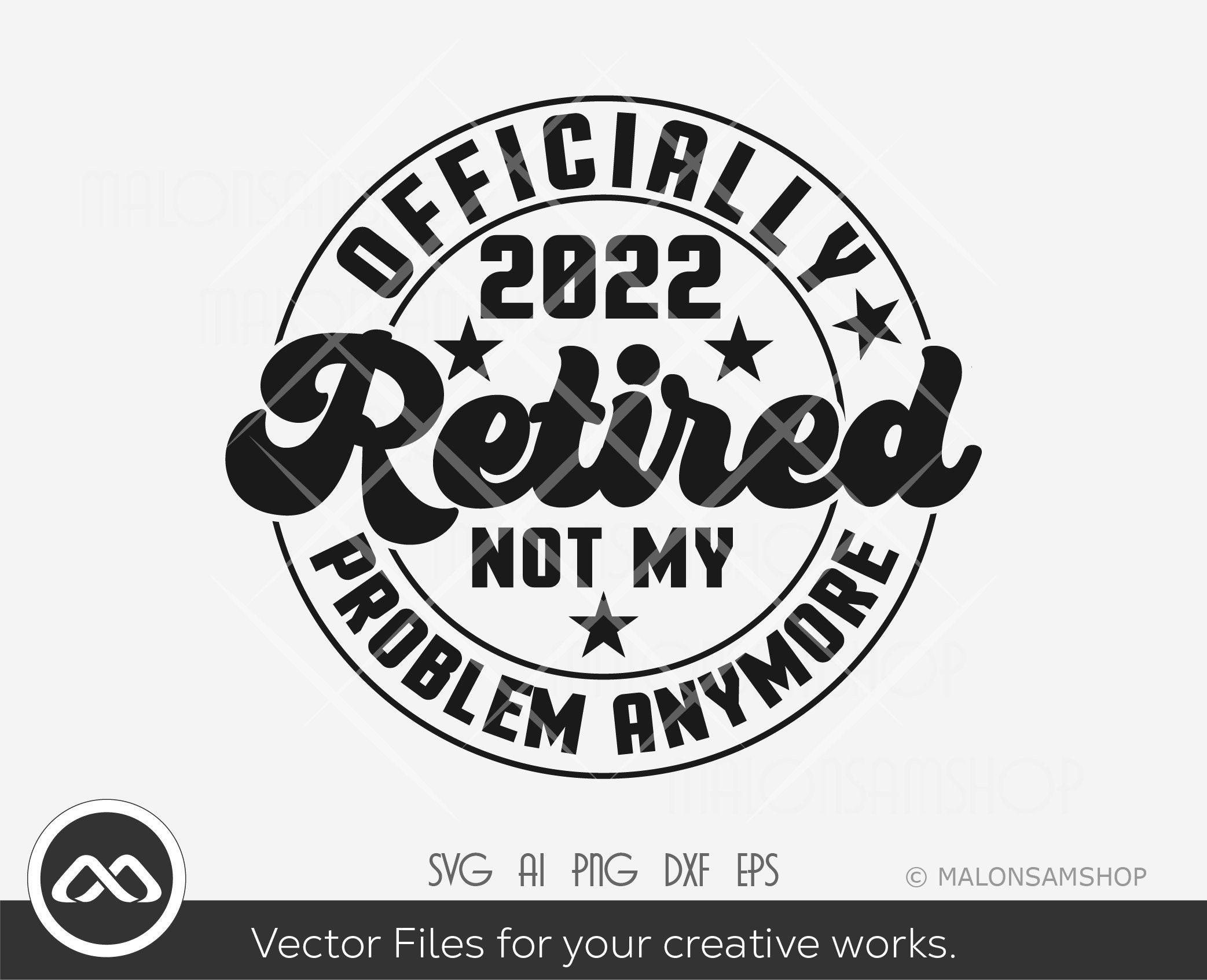 Officially Retired Svg Retired Svg Retirement Shirt Svg - Etsy Hong Kong