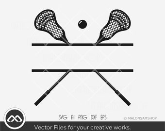 Lacrosse SVG Custom - lacrosse svg, lacrosse stick svg, dxf eps png, sports svg, svg cut file,