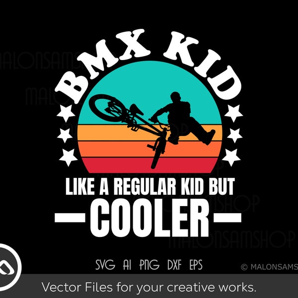 Bmx SVG Bmx Kid - bmx svg, bike svg, bmx png, bmx bike svg, bicycle svg for lovers