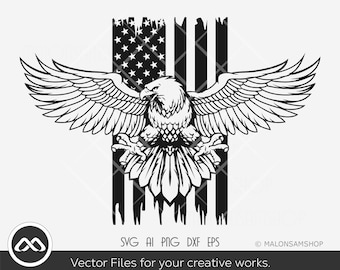 Eagle SVG USA flag - eagle svg, flying eagle svg, Us flag, eagles png, patriotic eagle for lovers