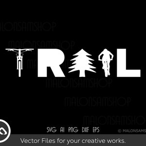 Bike SVG Trail - mountain bike svg, cycling svg, bicycle svg, mtb svg, bike svg, biker svg, cycle svg, cycologist svg for lovers