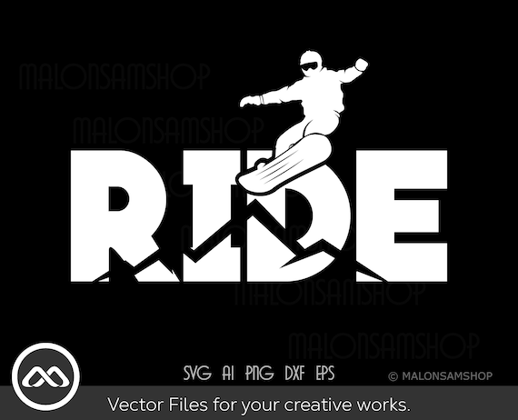 logo ride snowboard Snowboard SVG Ride