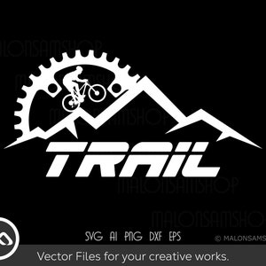 Mountain Bike SVG Trail - mountain bike svg, cycling svg, bicycle svg, mountain biking svg, mtb svg