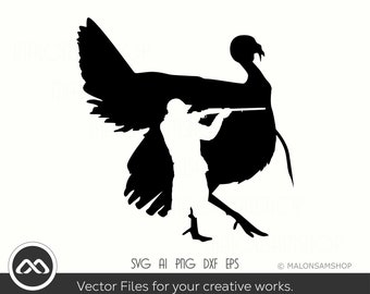 Hunting SVG Turkey Hunt - hunting svg, turkey svg, Turkey hunting svg, hunting cut file for lovers