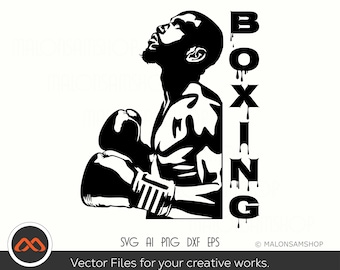 Cool boxing svg Boxing silhouette - boxing svg, boxing gloves svg, boxer svg, boxing glove svg for lovers