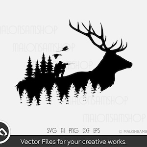 Hunting SVG Deer Hunting - hunting svg, hunter svg, hunt svg, Digital files