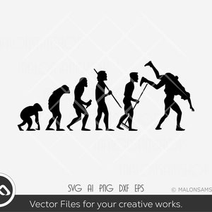 Wrestling SVG Evolution - Wrestling svg, wrestler svg, wrestle svg, silhouette, cut file, png for lovers
