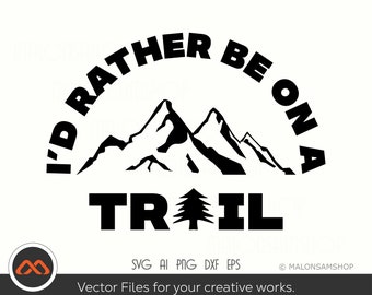 Hiking SVG Mountain trail  - hiking svg, camping svg, adventure svg, mountain svg, travel svg, hiker svg, hike svg