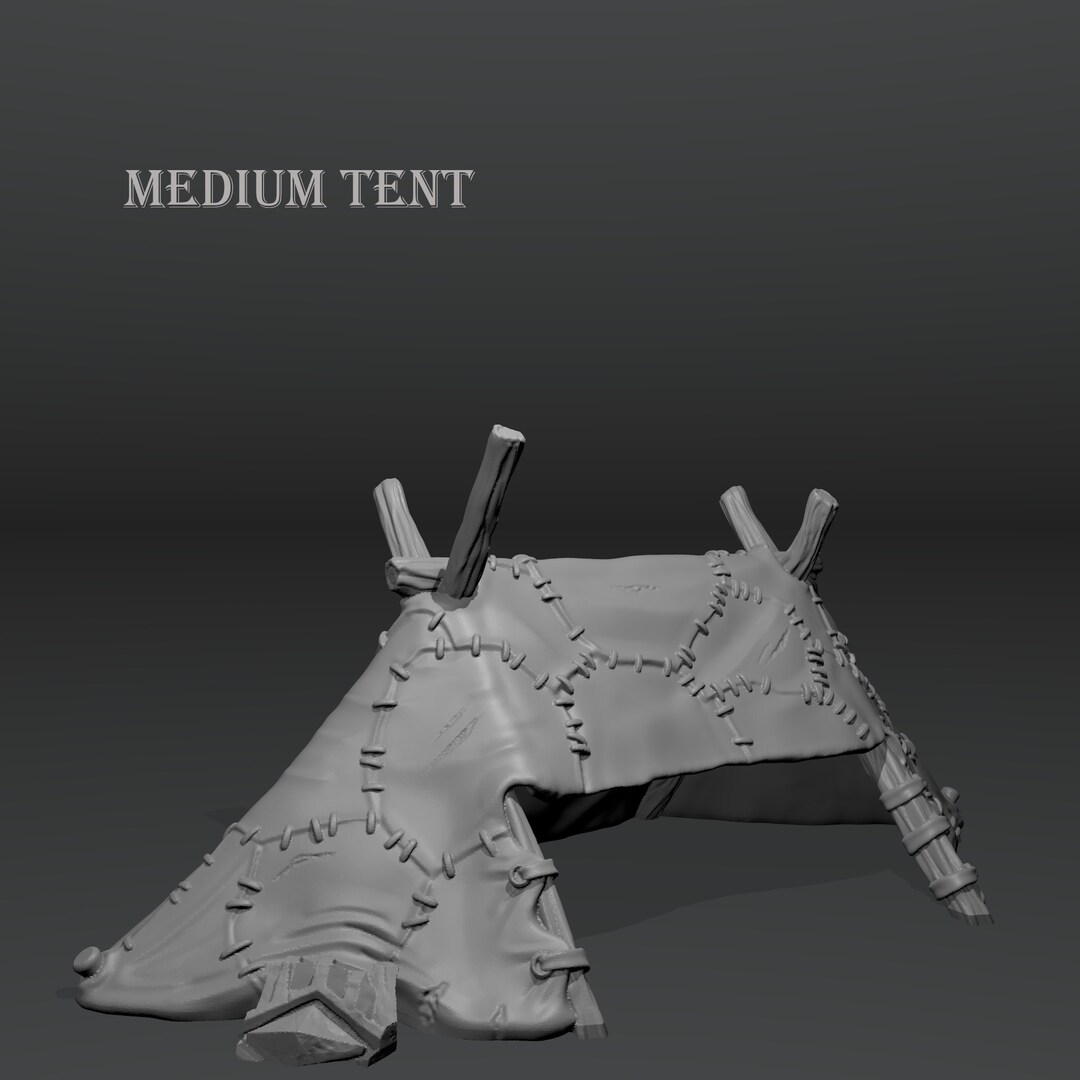 Goblin Tent Miniature for Tabletop Rpgs and Dungeons and Dragons - Etsy