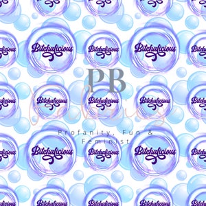 Swear word seamless pattern, Bitchalicious seamless design, Digital Download, disability pattern,sweary pattern,surface pattern,digital