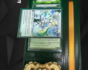 Grand Archive TCG Champion Card Tray & Wooden Token Set - Digital