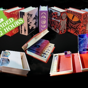 3D Druck STL Dateien - Würfelturmbuch multicolor Fdm-kompatibel mtg, Minis & Card Lagerung VOL. 1 - 2