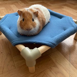 Cot with wooden frame for Guinea Pigs and other small pets
