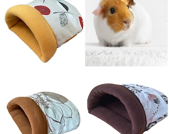 Fleece Guinea Pig Cuddle Sack: Cozy Small Pet Bed