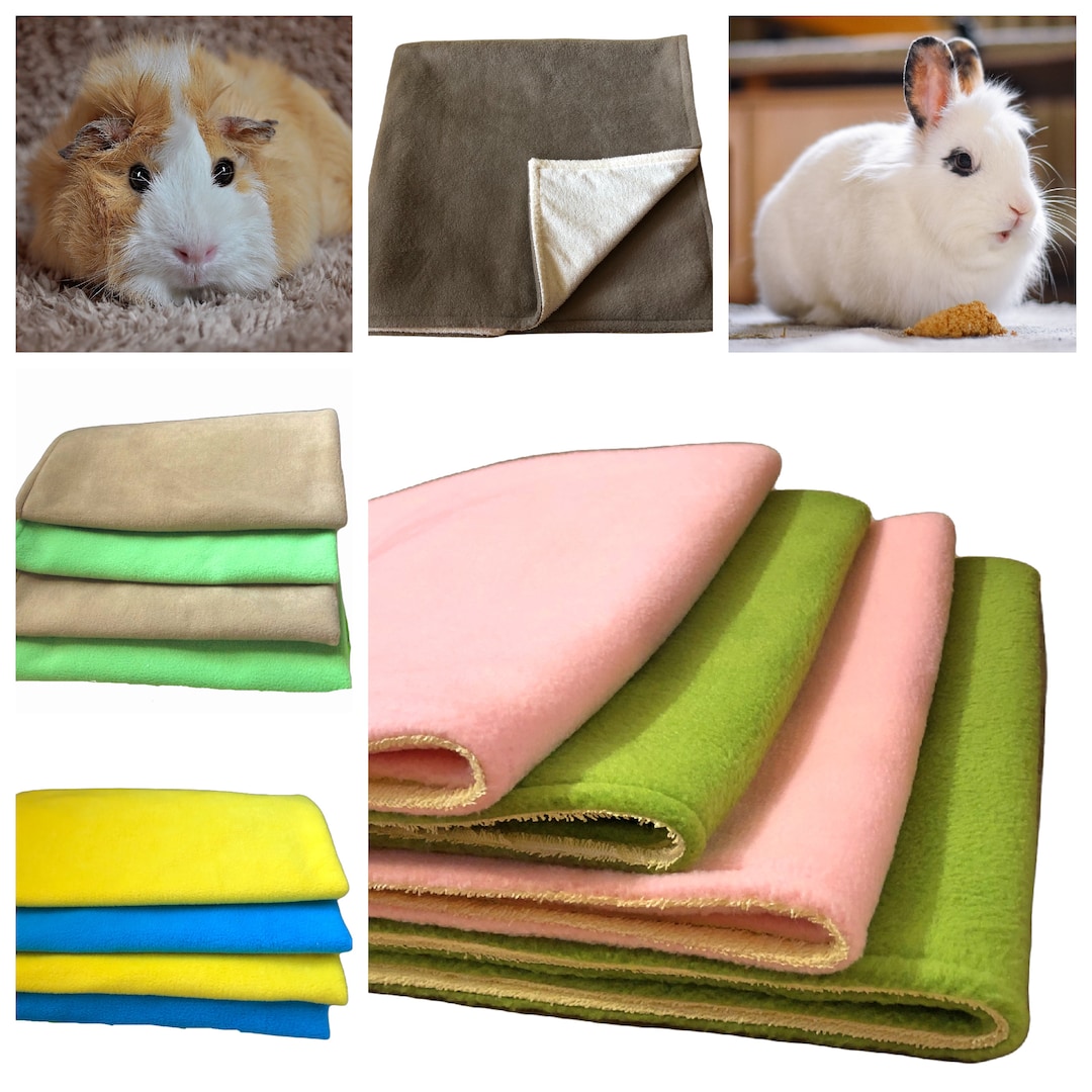Waterproof Fleece Cage Liners for Guinea Pigs, Chinchillas and Other ...