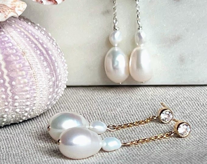 Featured listing image: Selene’s Teardrop Earrings