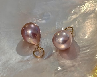 Pink Freshwater Pearl Drop  Pendant