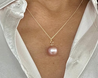 Rose Pearl Pendant
