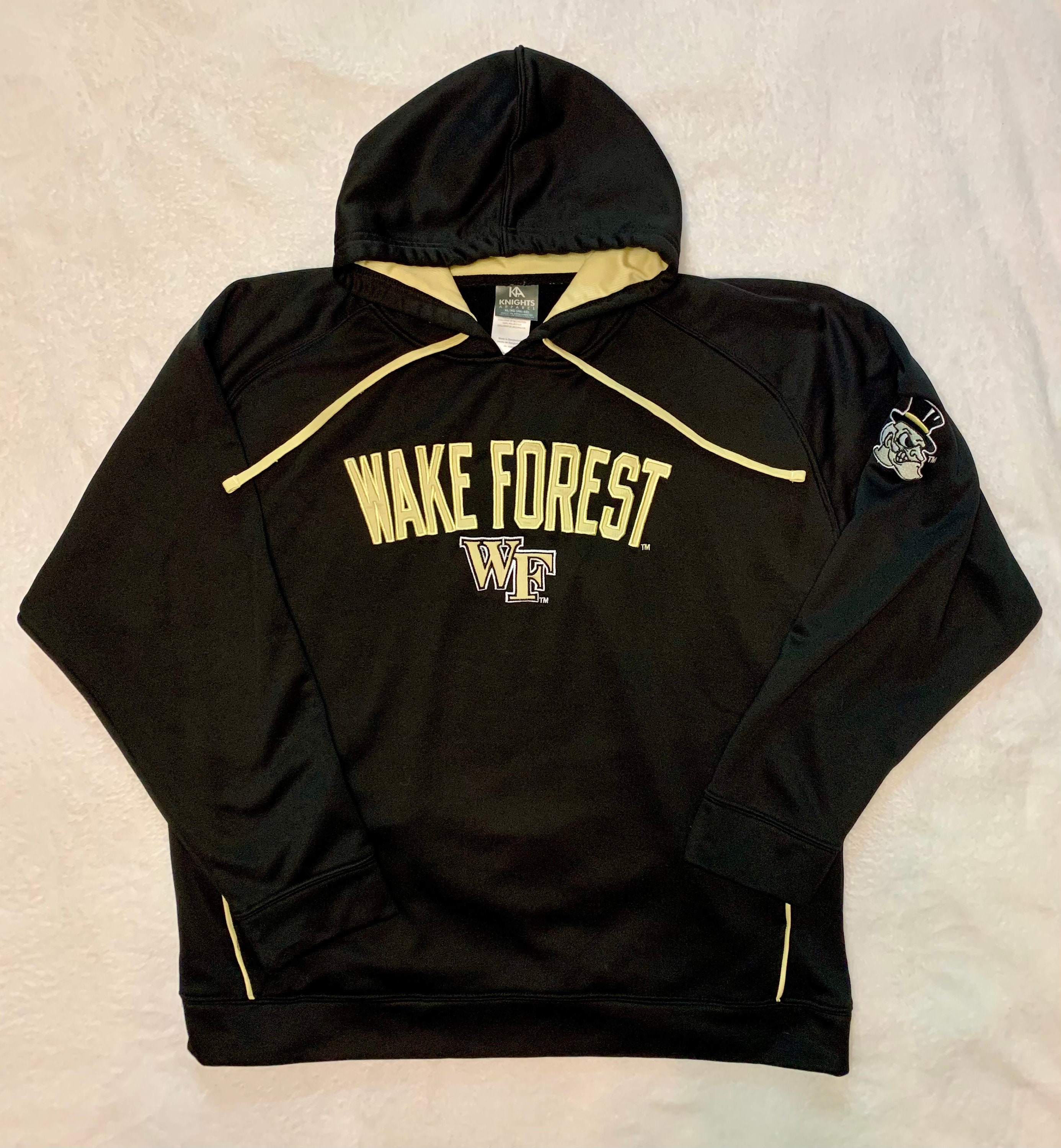 Wake Forest Hoodie Sweatshirt College Sportswear Varsity Etsy