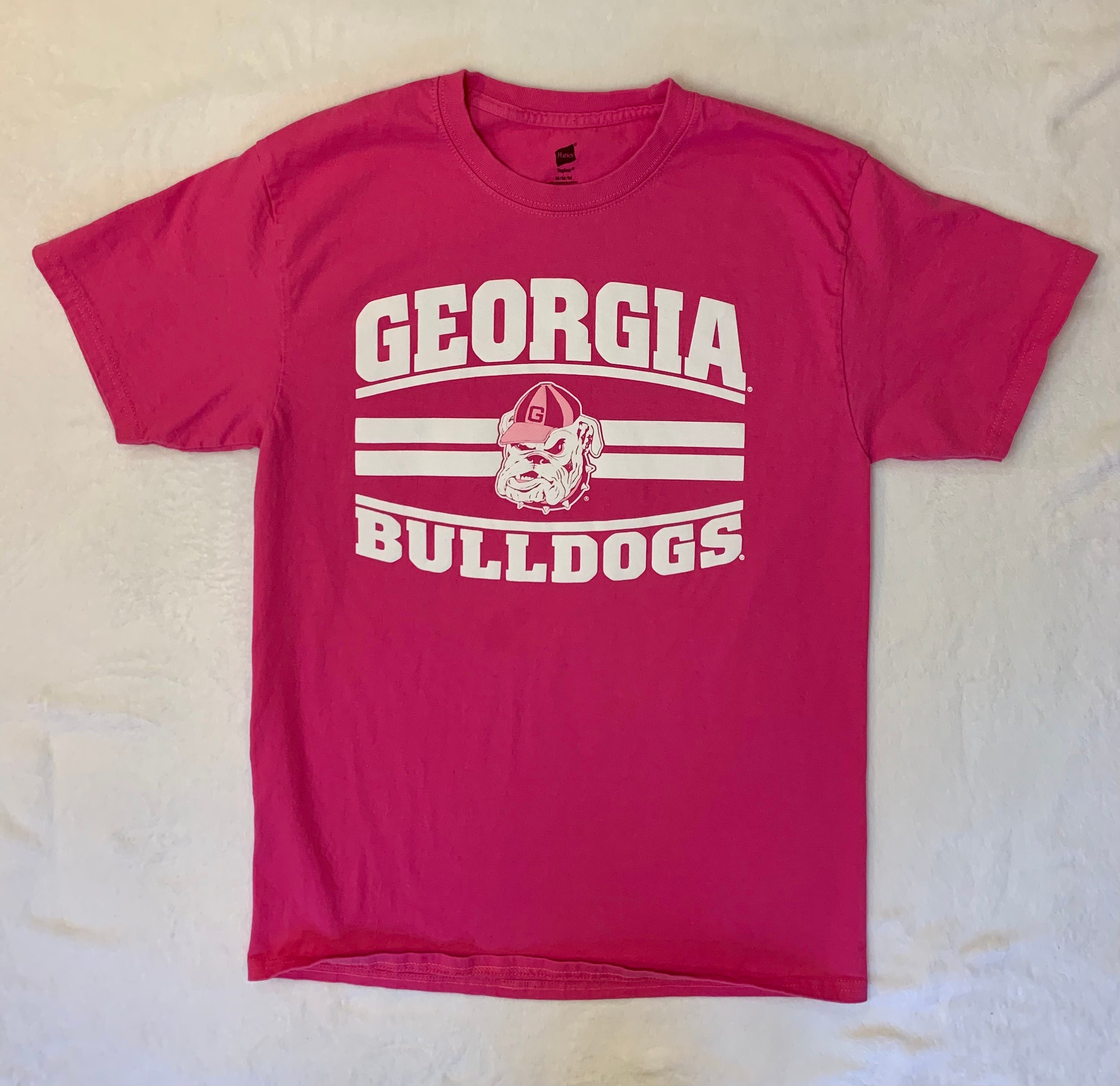 Rare Pink Bulldogs Shirt Football Thrift Etsy