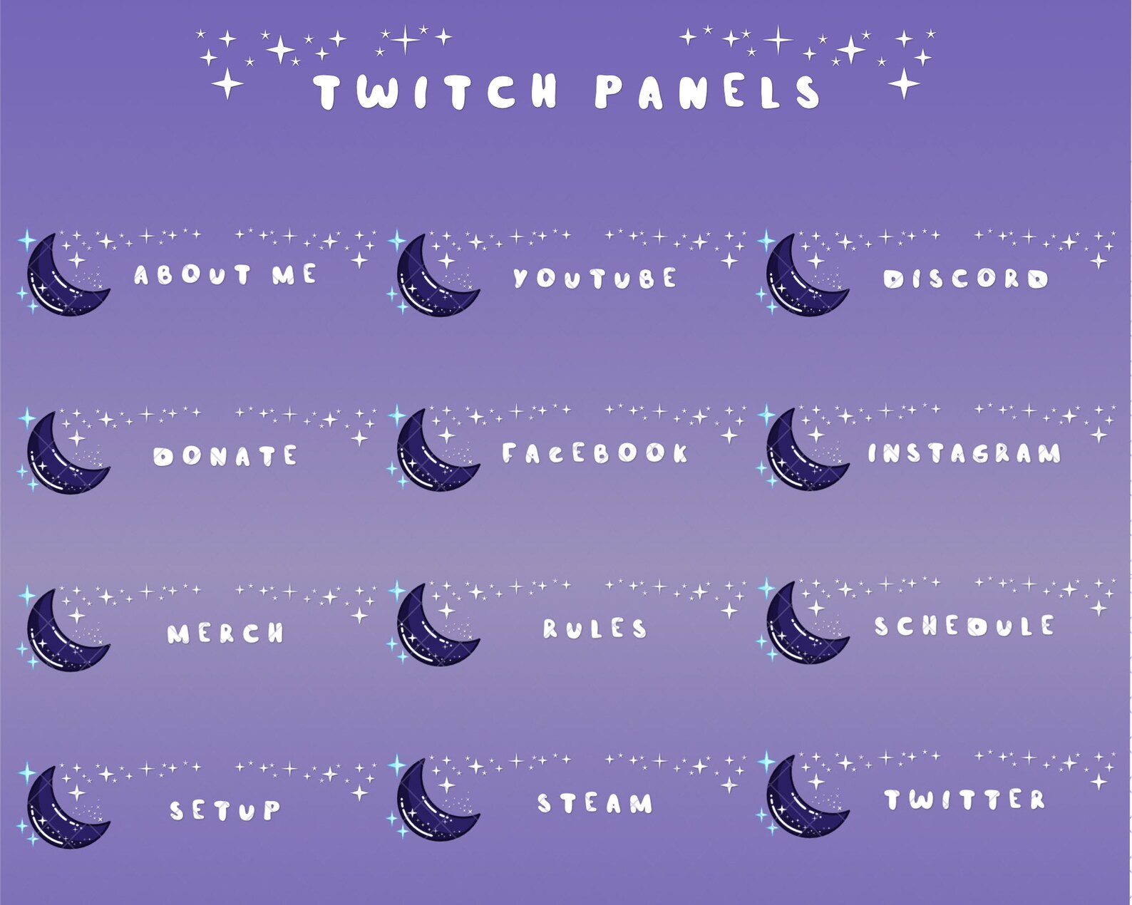 girly twitch panels girly twitch panels