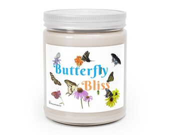 Butterfly Bliss Scented Candles, 9 oz