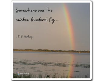 Somewhere Over the Rainbow Magnet