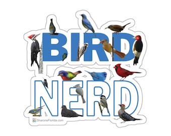 Bird Nerd Stickers