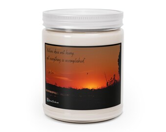 Nature Does Not Hurry Scented Candles, 9 oz