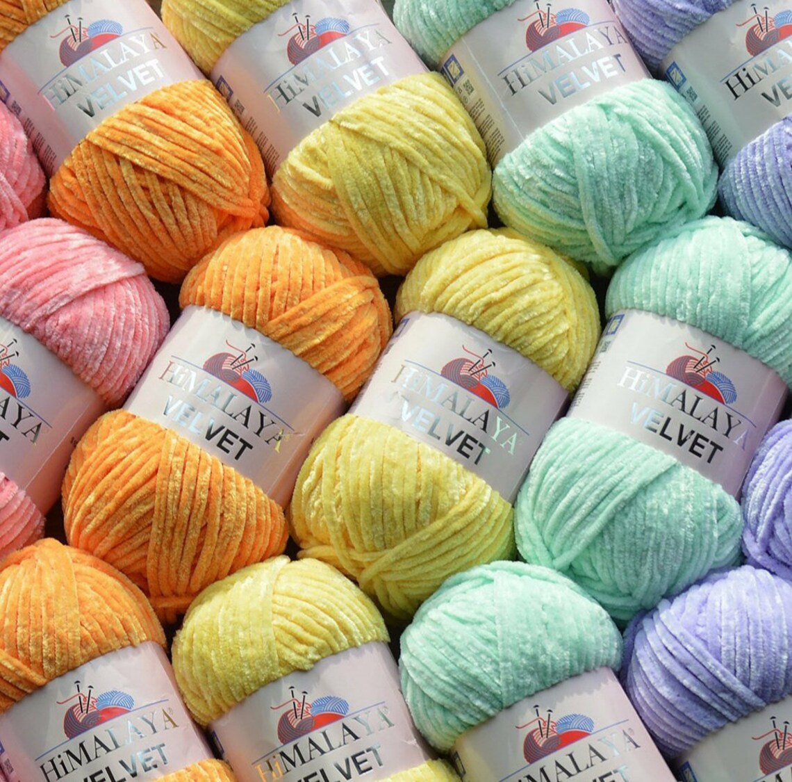Himalaya Velvet New Yarn Bulky Soft Yarn for Crochet and Etsy