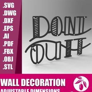 DIY Wall Art SVG Sawtooth File | Laser Cut File | Wall Art for Cricut | Laser Cutting Decoration | 3D Printable | dwg dxf stl pdf svg CNC