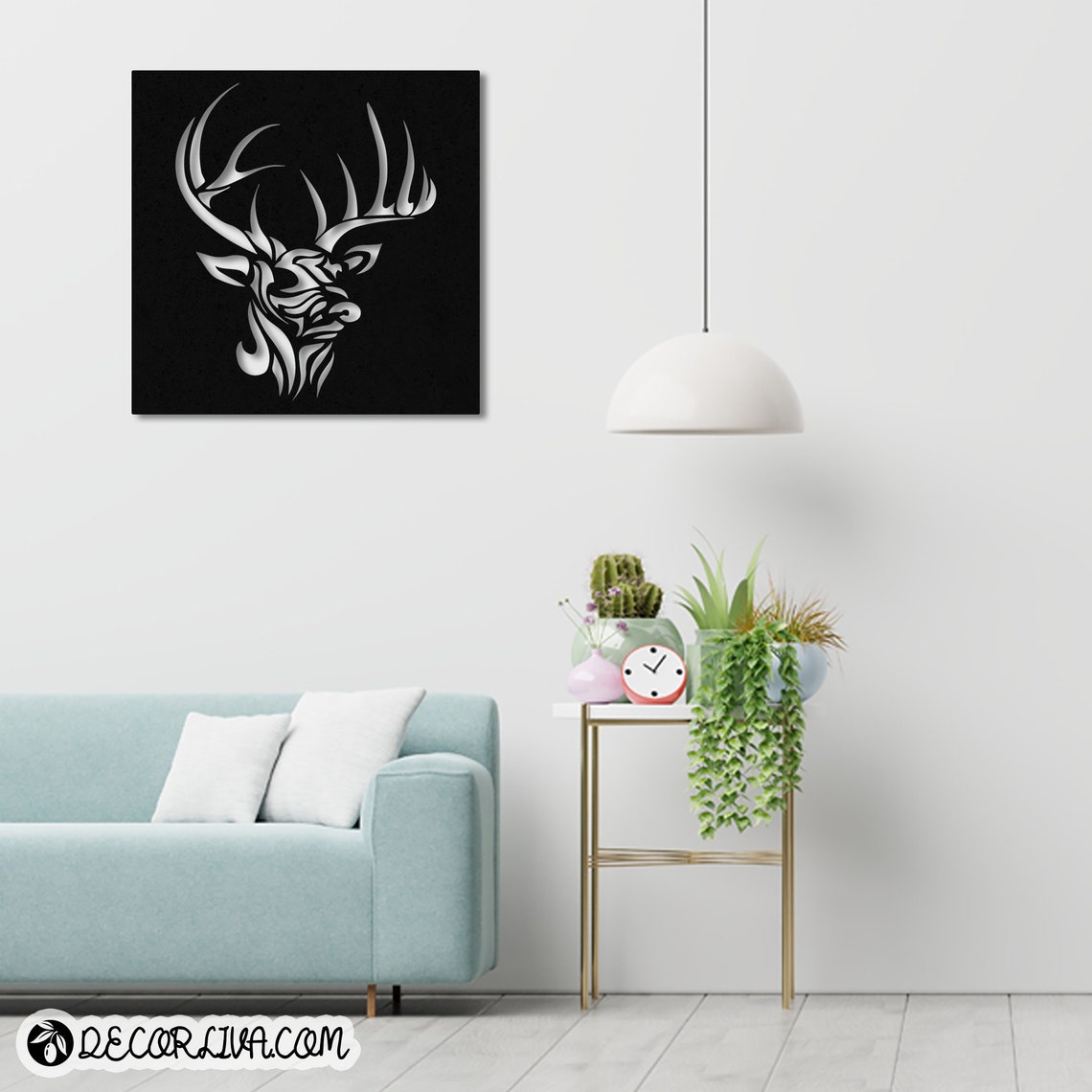 Wandkunst aus Metall Wandbehang aus Metall Wanddekoration | Etsy