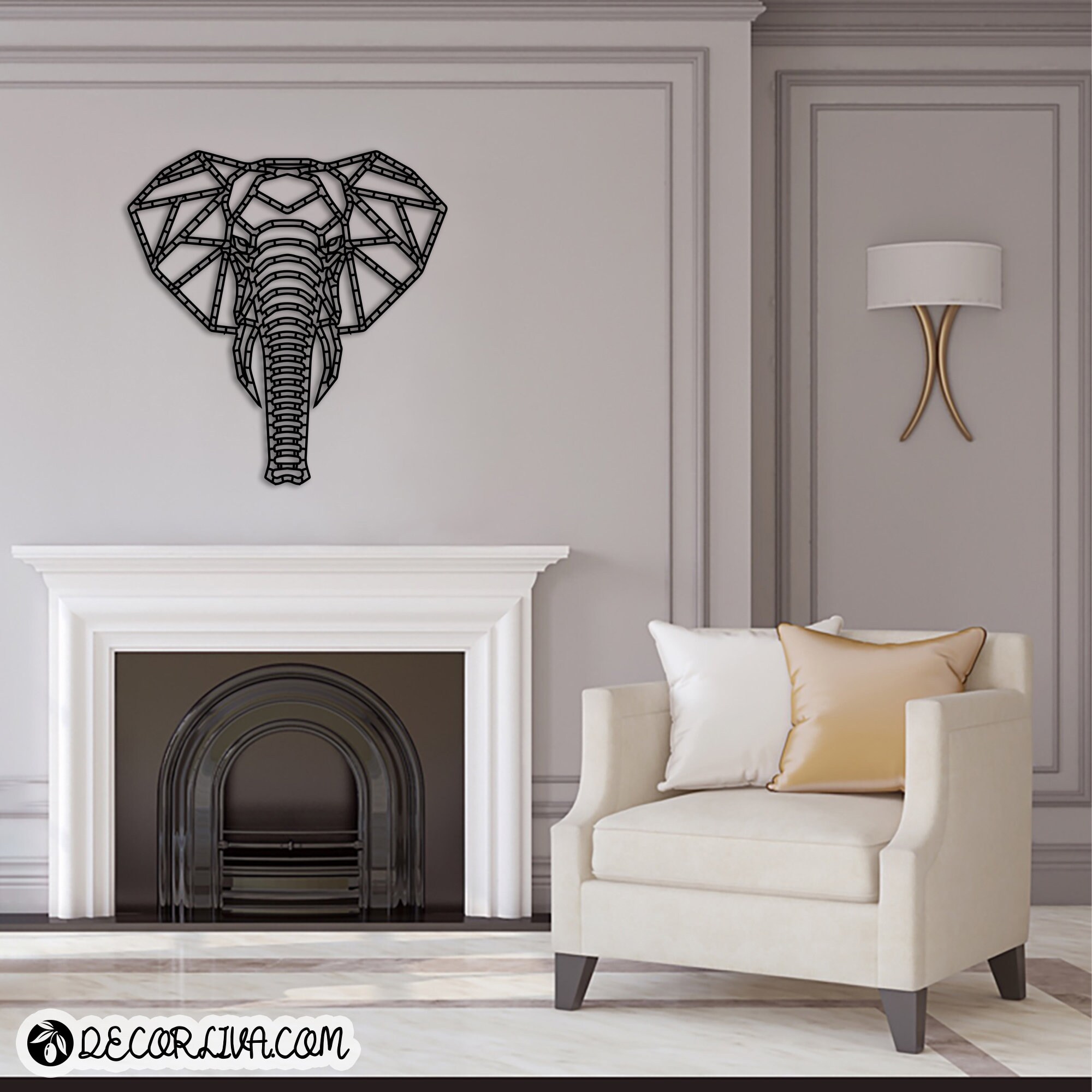 Wandkunst aus Metall Wandbehang aus Metall Wanddekoration | Etsy