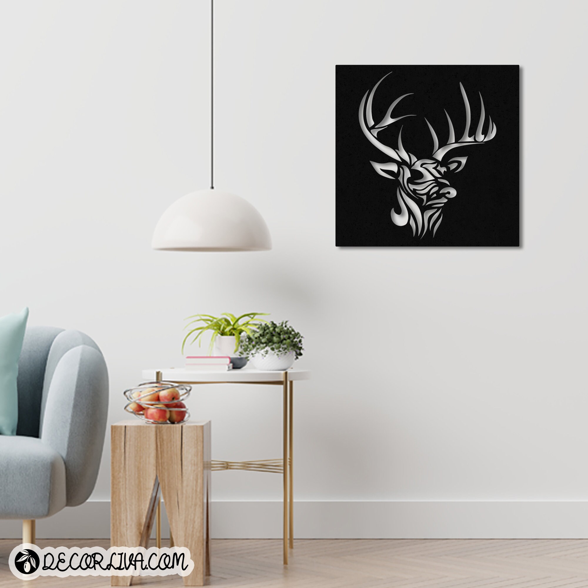 Wandkunst aus Metall Wandbehang aus Metall Wanddekoration | Etsy