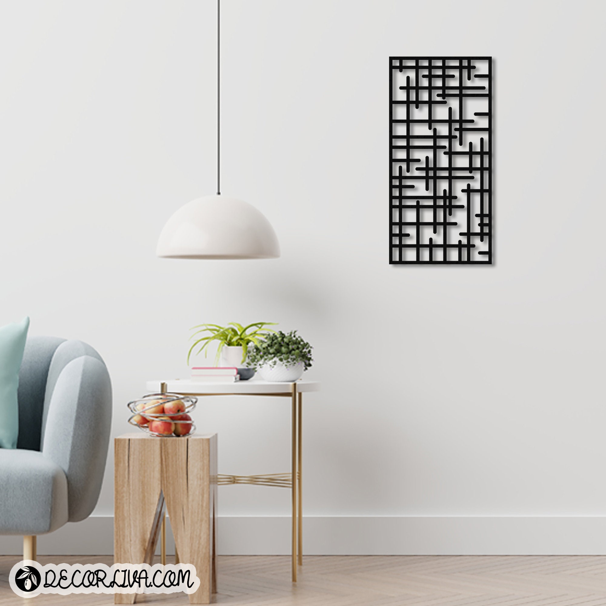 Wandkunst aus Metall Wandbehang aus Metall Wanddekoration | Etsy