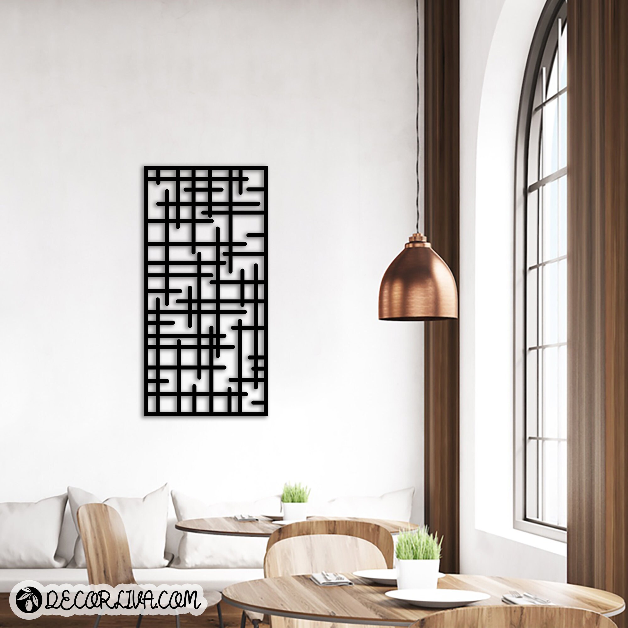 Wandkunst aus Metall Wandbehang aus Metall Wanddekoration | Etsy