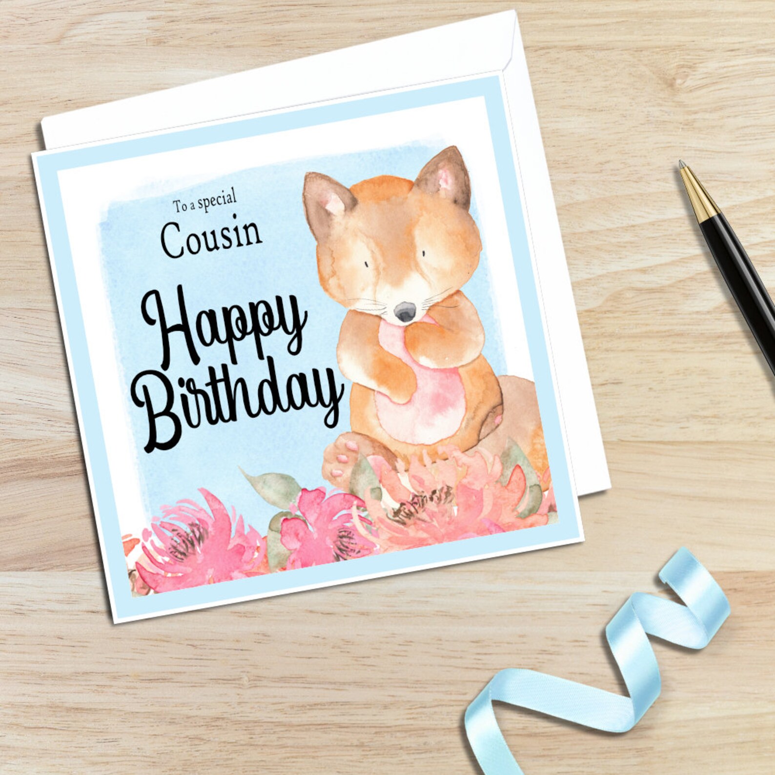 Cousin Birthday Card-birthday Card for Cousin-special Little | Etsy