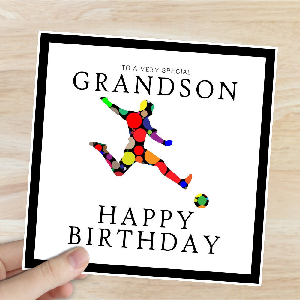 CO Grandson 18th Happy Birthday Card With Fun Cake Design, Gold Foil Detailing And Gold Envelope From Cherry Orchard - View #2