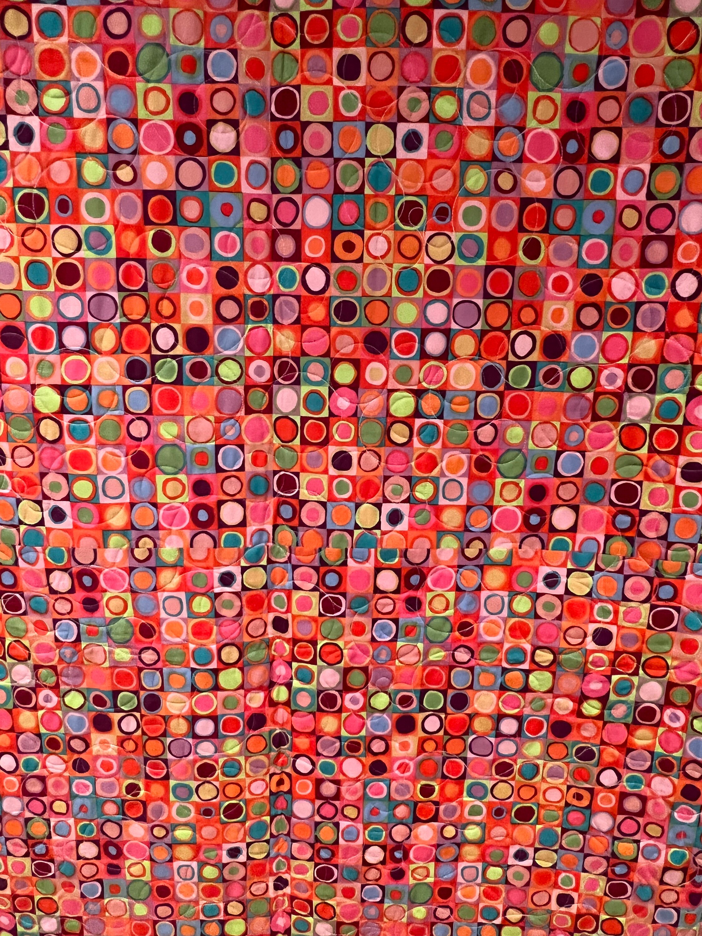 Handmade Modern Scrappy Quilt - Etsy