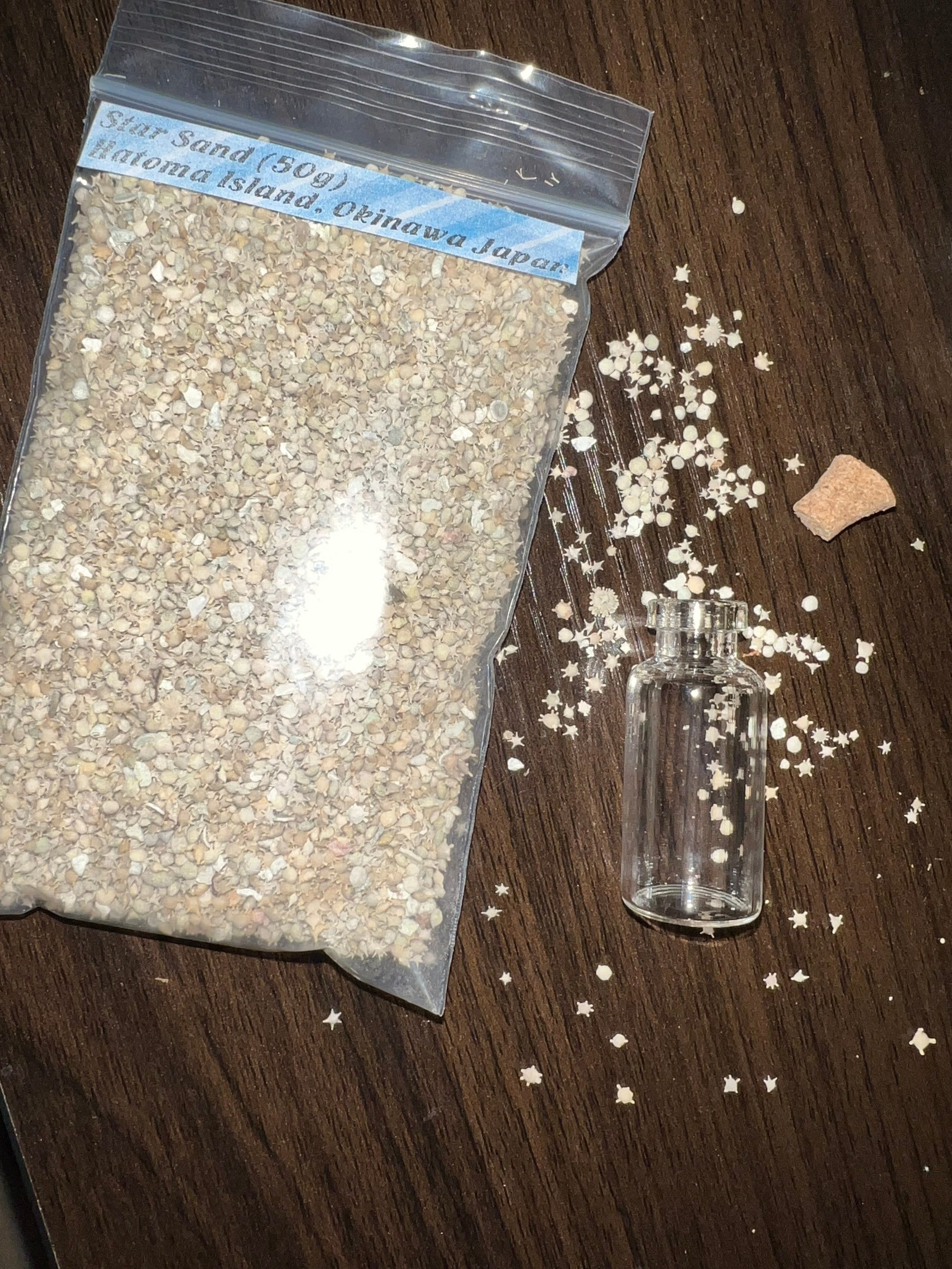 Okinawa Star Sand in a Bottle - Etsy Okinawa Star Sand in a Bottle - Etsy