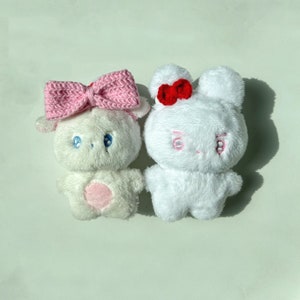 Hair Bow Ribbon for 10cm Kpop Dolls