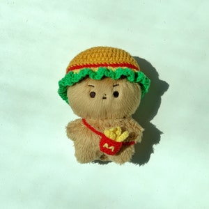 Burger Hut Friesen Set für 10 cm Kpop Puppen