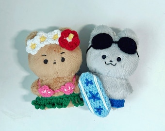Hawaii Set for 10cm Kpop Dolls